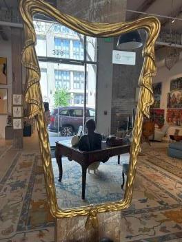 Venetian Giltwood Wallmount Console and Mirror