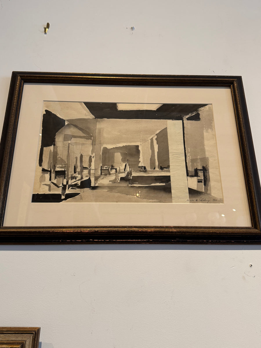 Xavier de Callatay, Architectural Interior, 1960