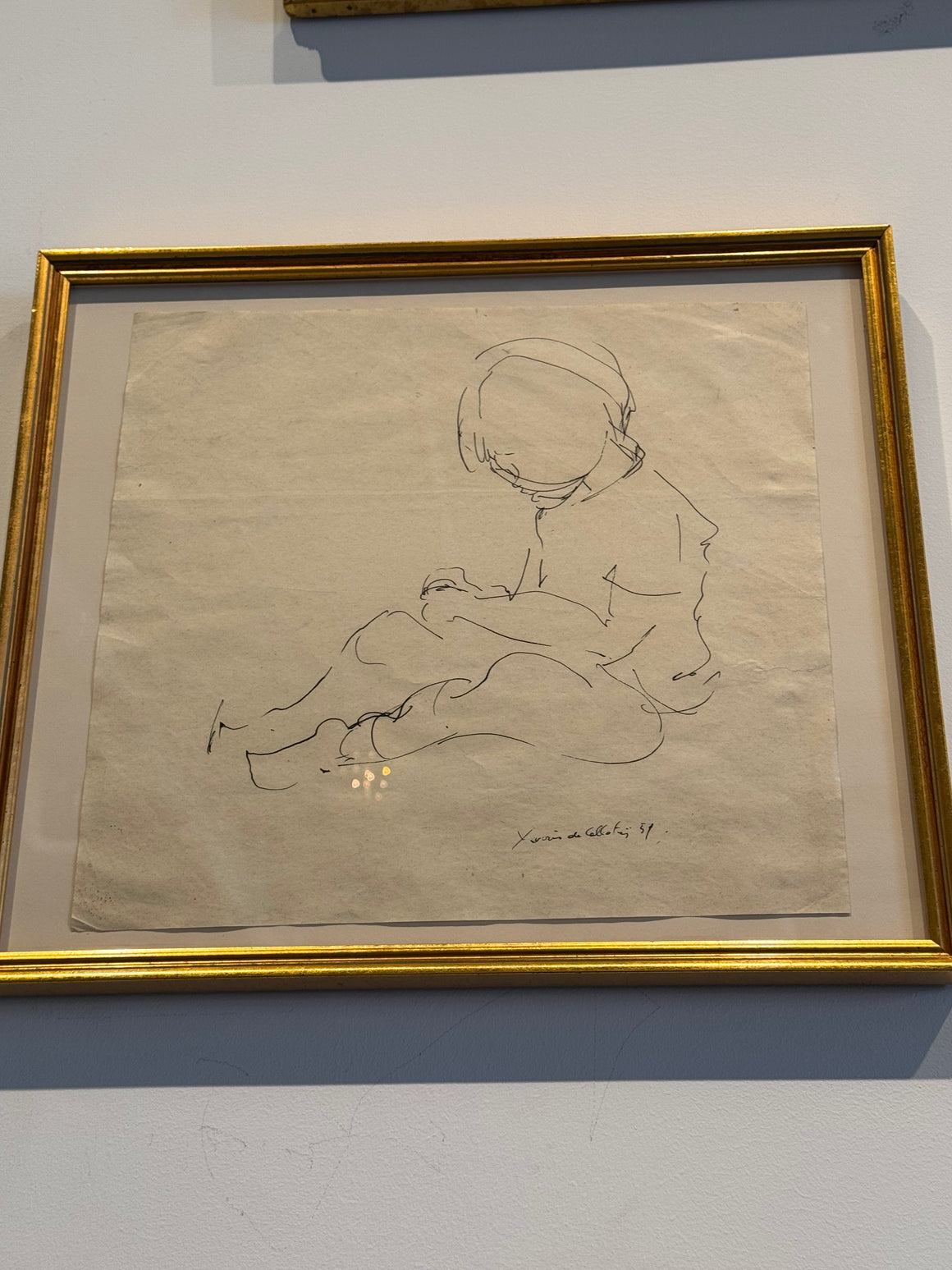 Xavier de Callatay, Child, 1959