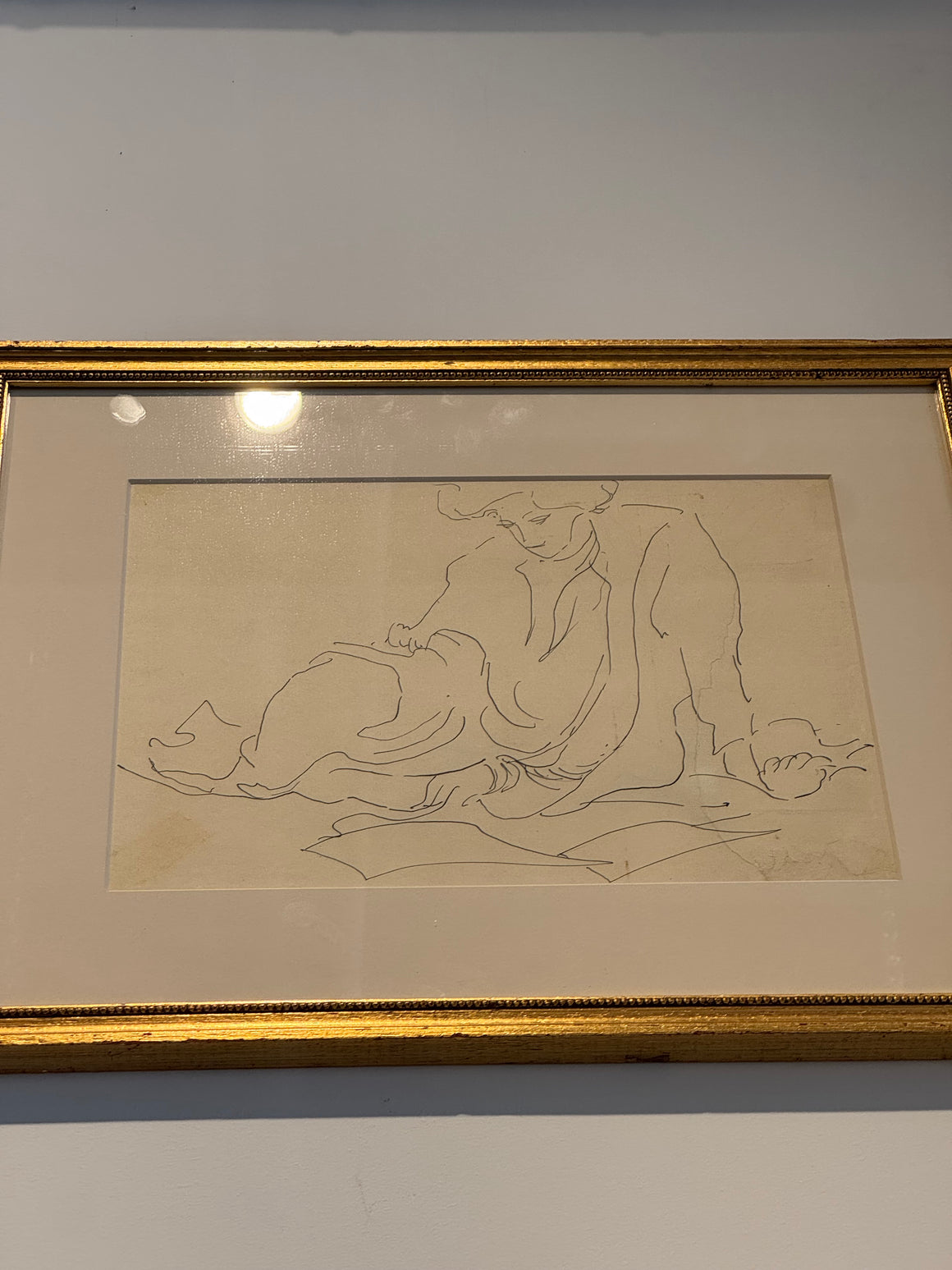 Xavier de Callatay, Lady Gazing, c. 1959