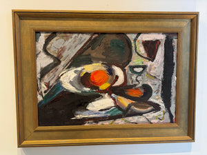 Frederick Conway, Still Life with Orange, c. 1960