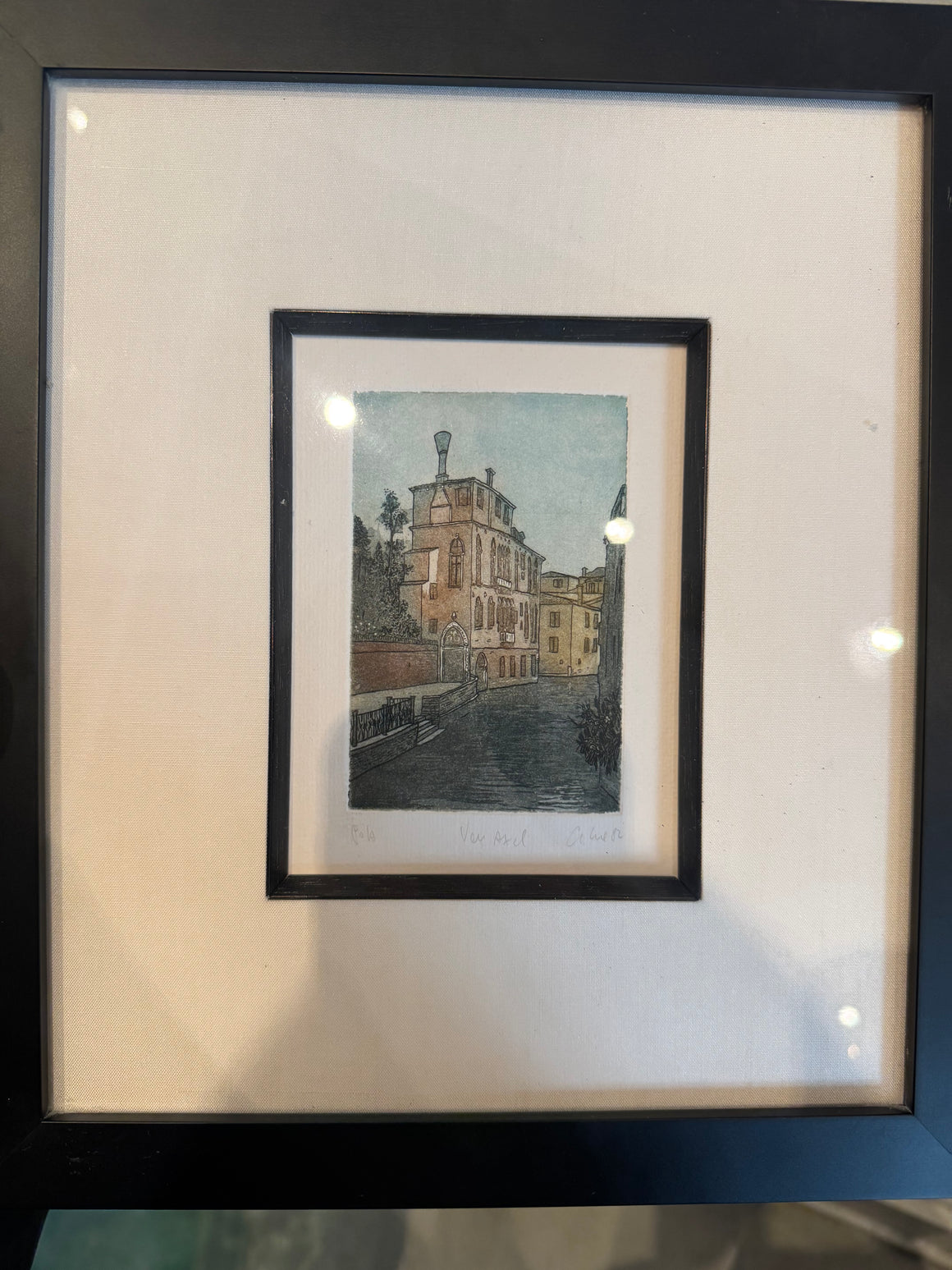 Van Axel, Palazzo Soranzo in Venice, 1982