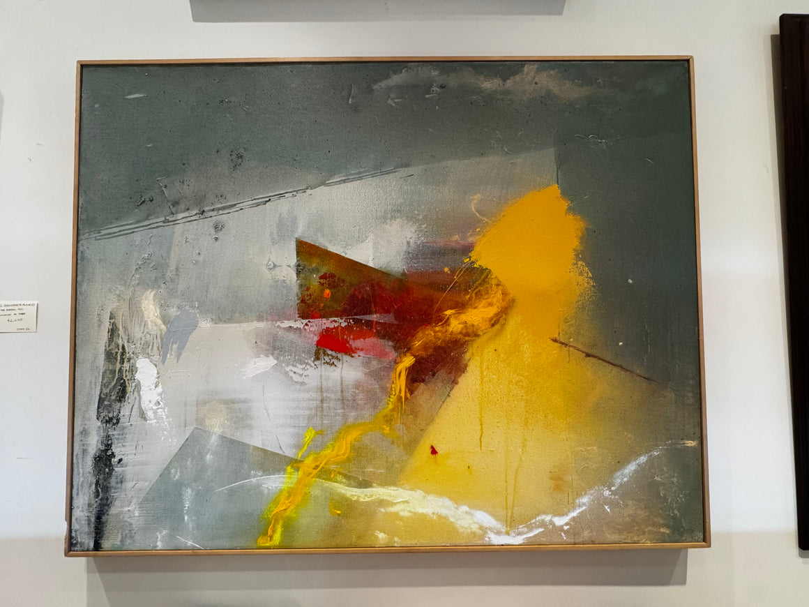 Richard Saba, "Jacob's Well", Acrylic on Canvas, 1983
